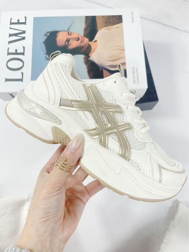 Botines mujer tipo asics filo oro 36