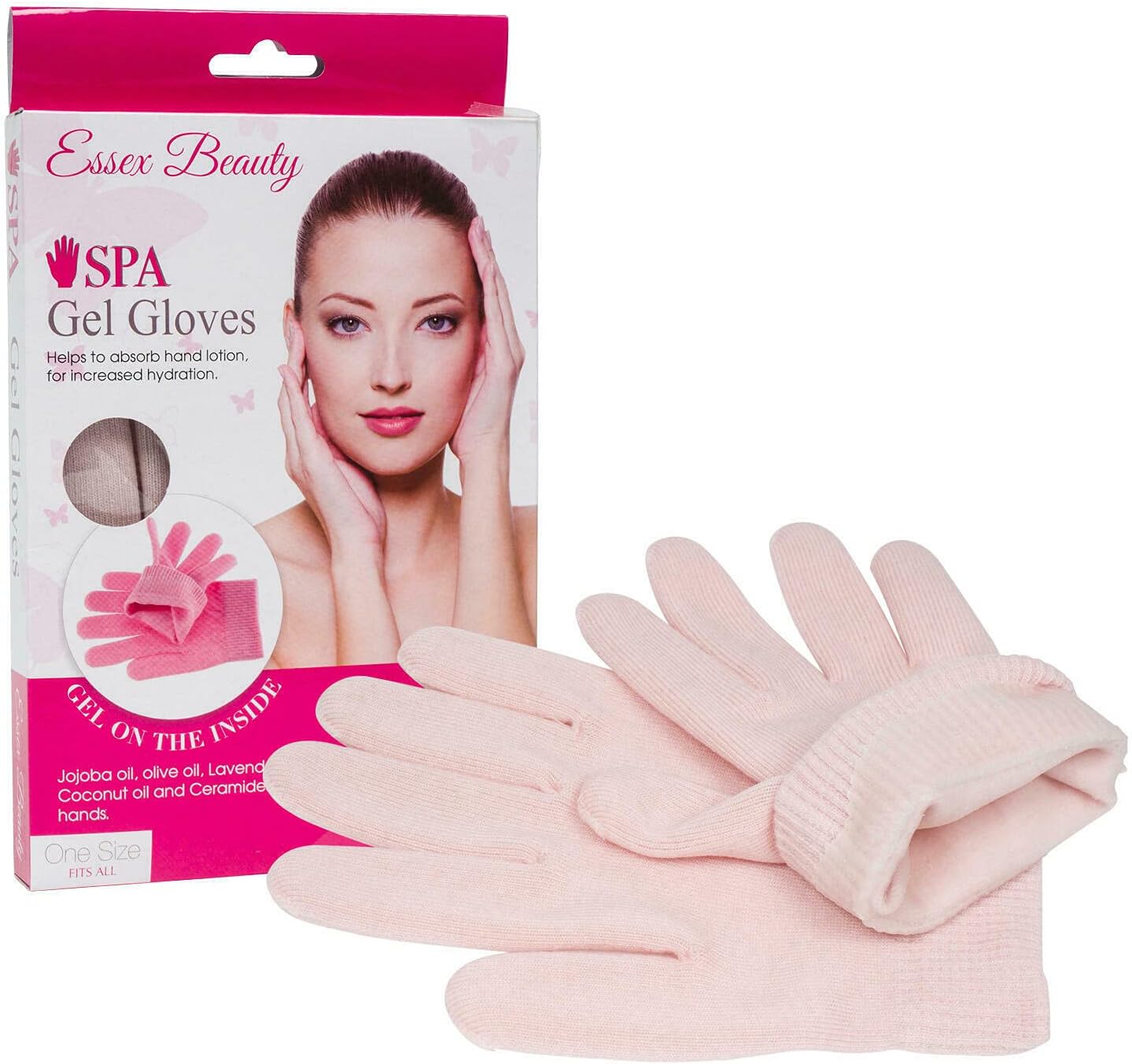 Guante spa gel suaviza la piel seca