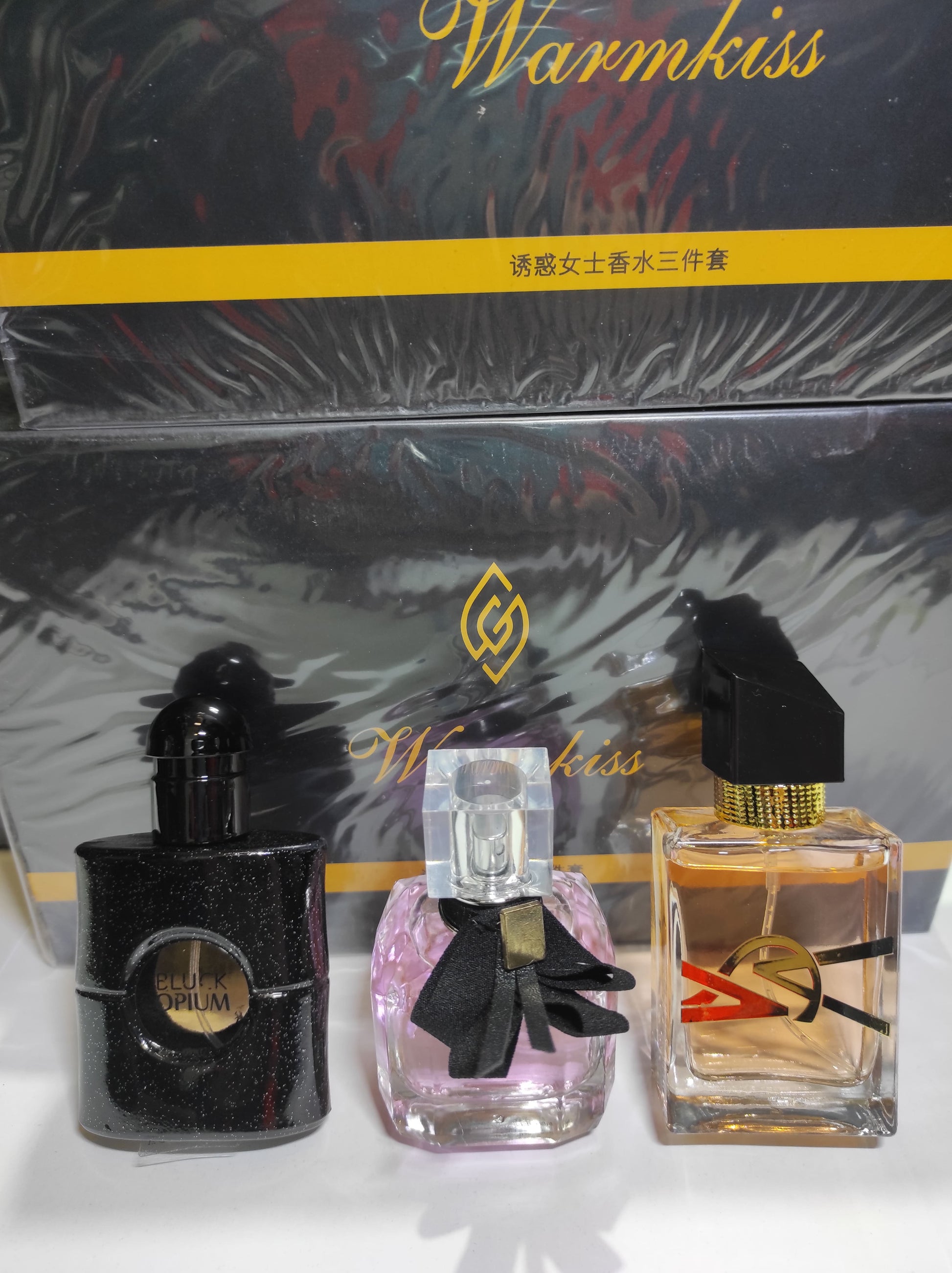 Conjuntos de 3 perfumes para mujer tipo YSL caja negro (no réplica) - additional image 5