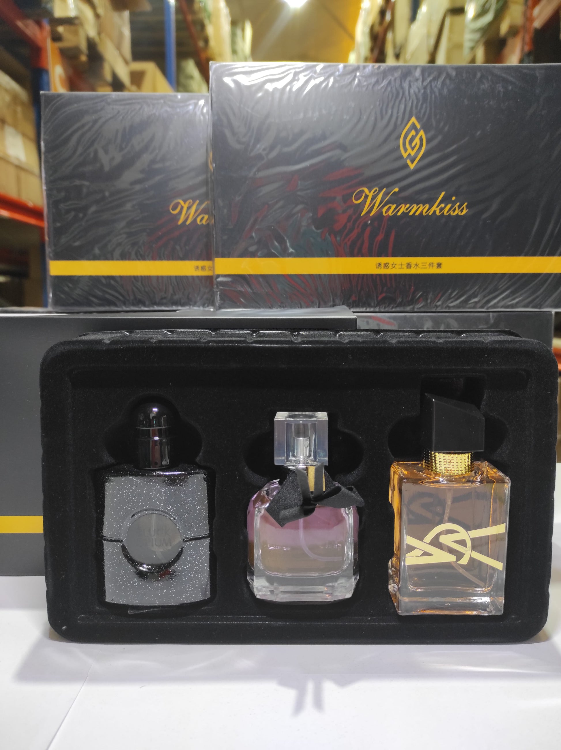 Conjuntos de 3 perfumes para mujer tipo YSL caja negro (no réplica) - additional image 7