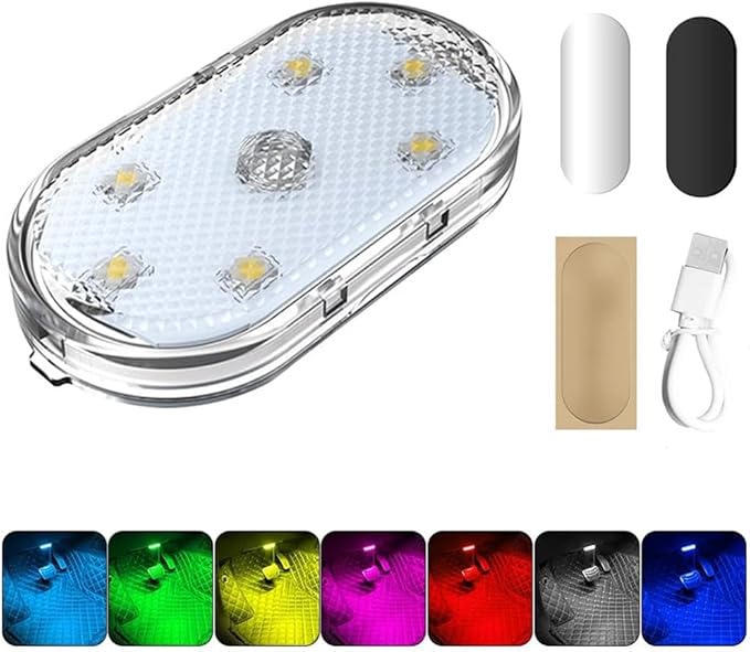 Luz led RGB con bateria