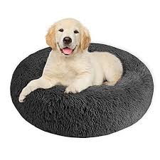 Cama Perro Grande Gris Oscuro 90 cm